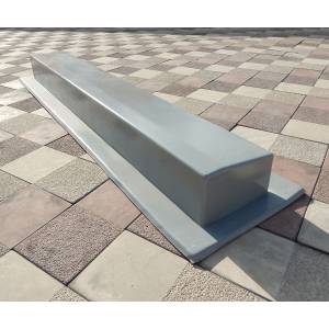 Формы для изготовления дорожного бордюра 1350x200x120