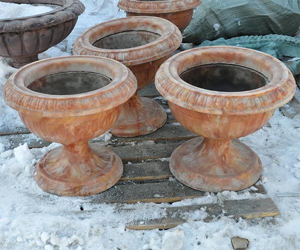 Технология изготовления бетонного вазона (малого и среднего)
