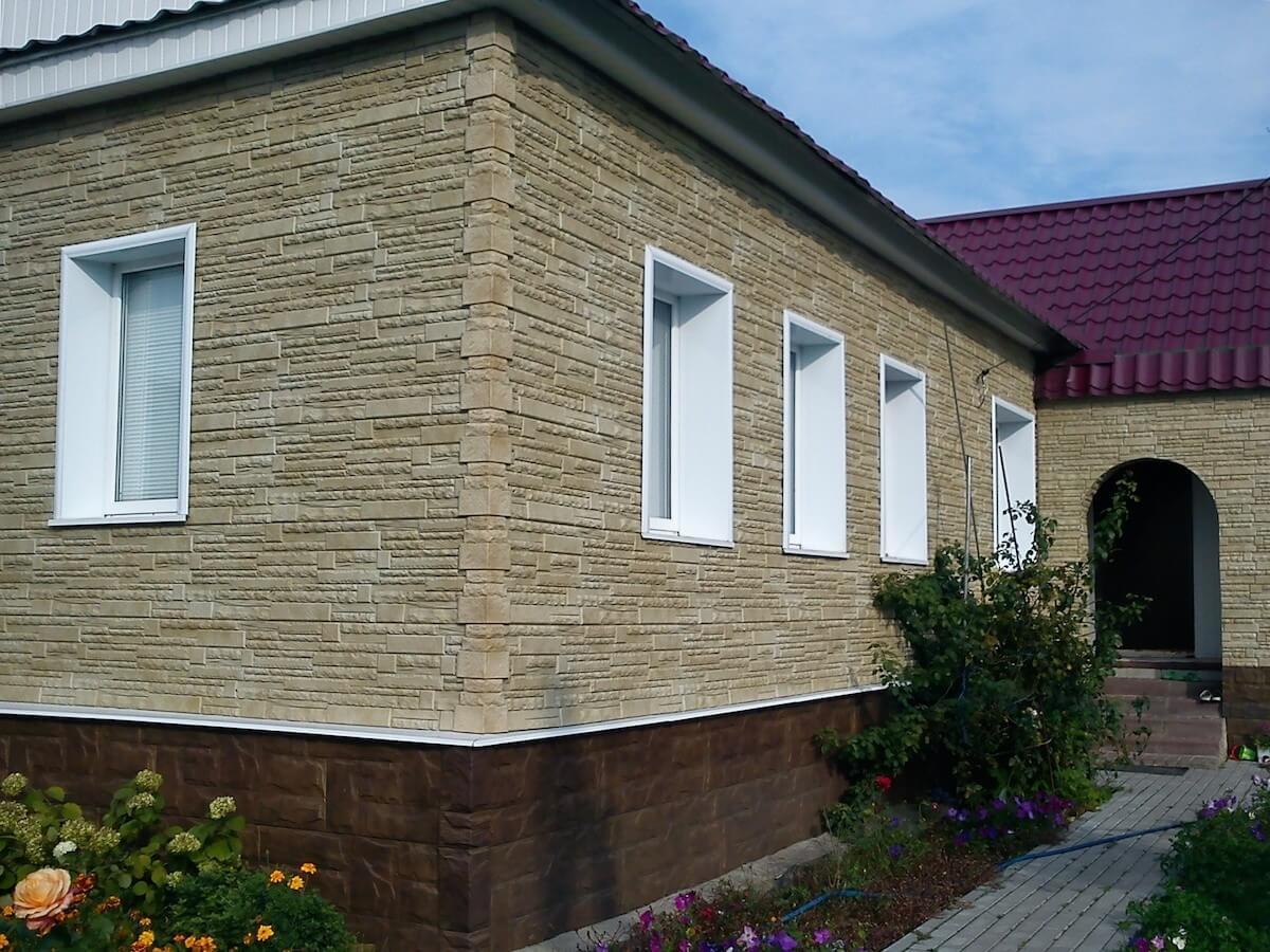 Отлив для цоколя под камень Отлив для цоколя под камень