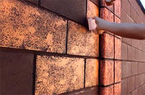 Окрашивание газобетонных стен 
